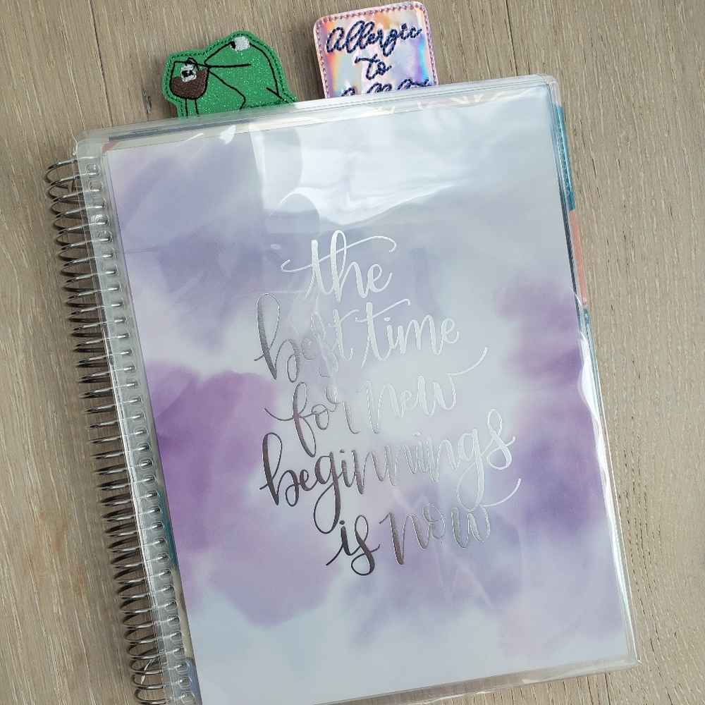 Erin Condren Metallic Cover NWT